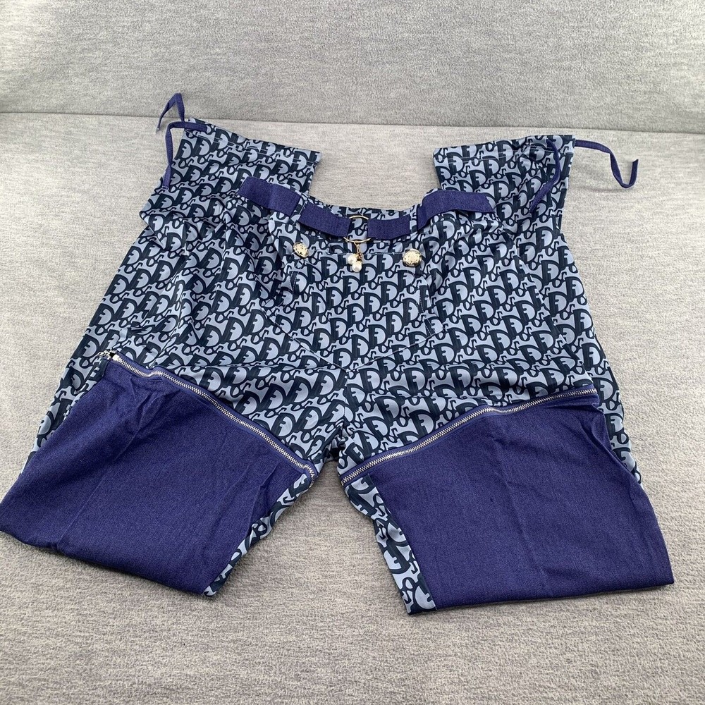 Women's Pant High Waisted Zip off Pants Size Large